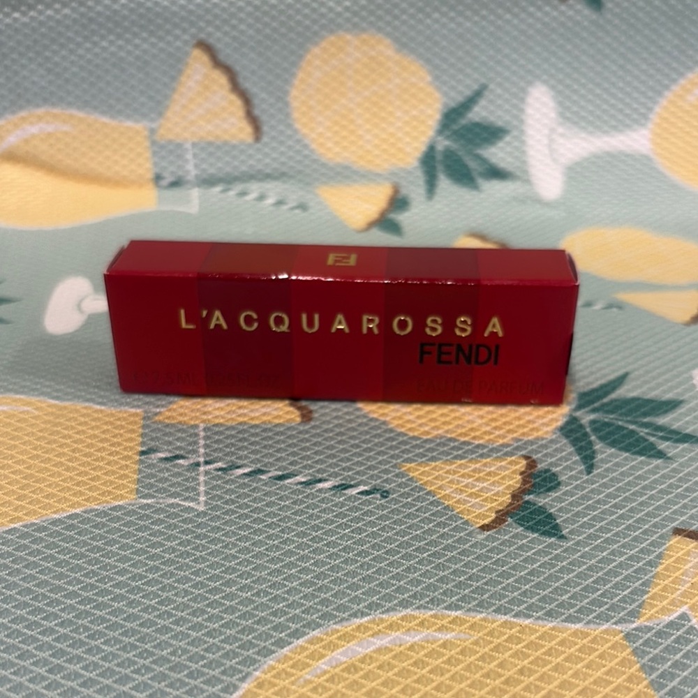 Fendi L'Acquarossa Red Box